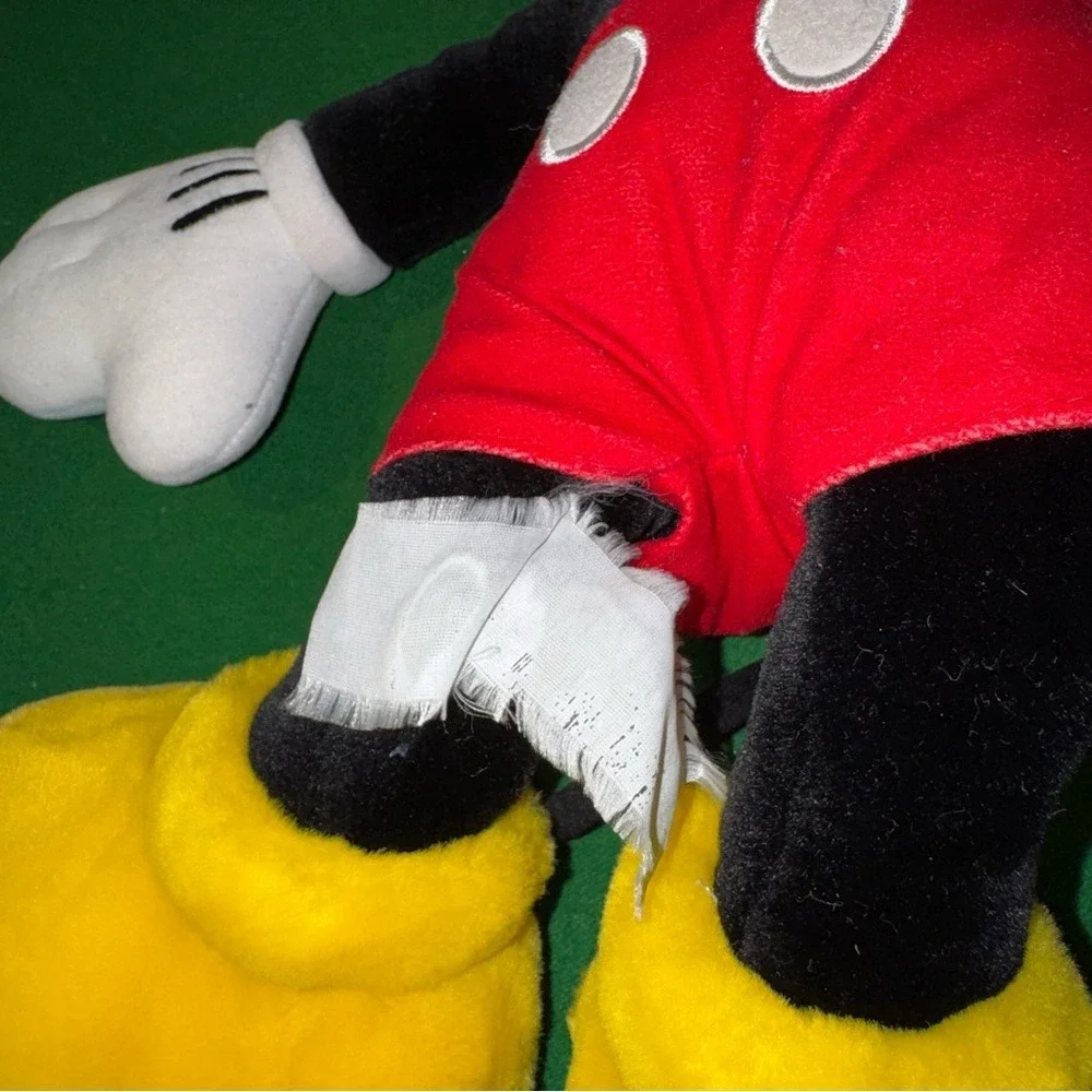 Disney Mickey Mouse Plush Stuffed Animal Classic‎ Red Shorts 12 Inch Toy